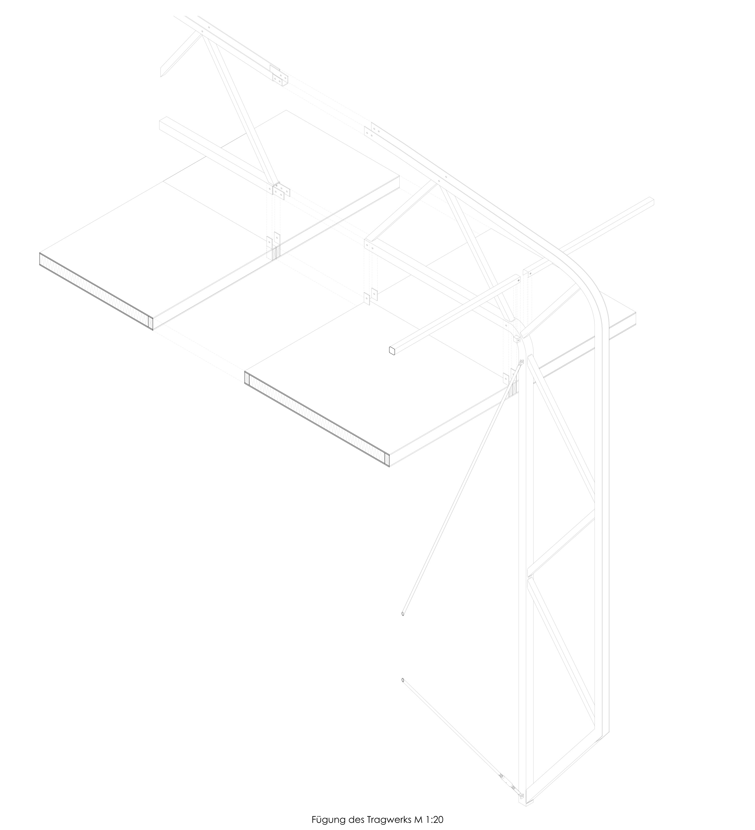 Temporäre Aula — Raumplan